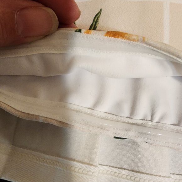 Tuckernuck White and Fresh Buds Tennis Skirt NWT White Small - Picture 9 of 9